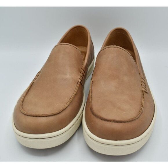 Born Men\'s Tan Leather Slip-On Loafers main image 7
